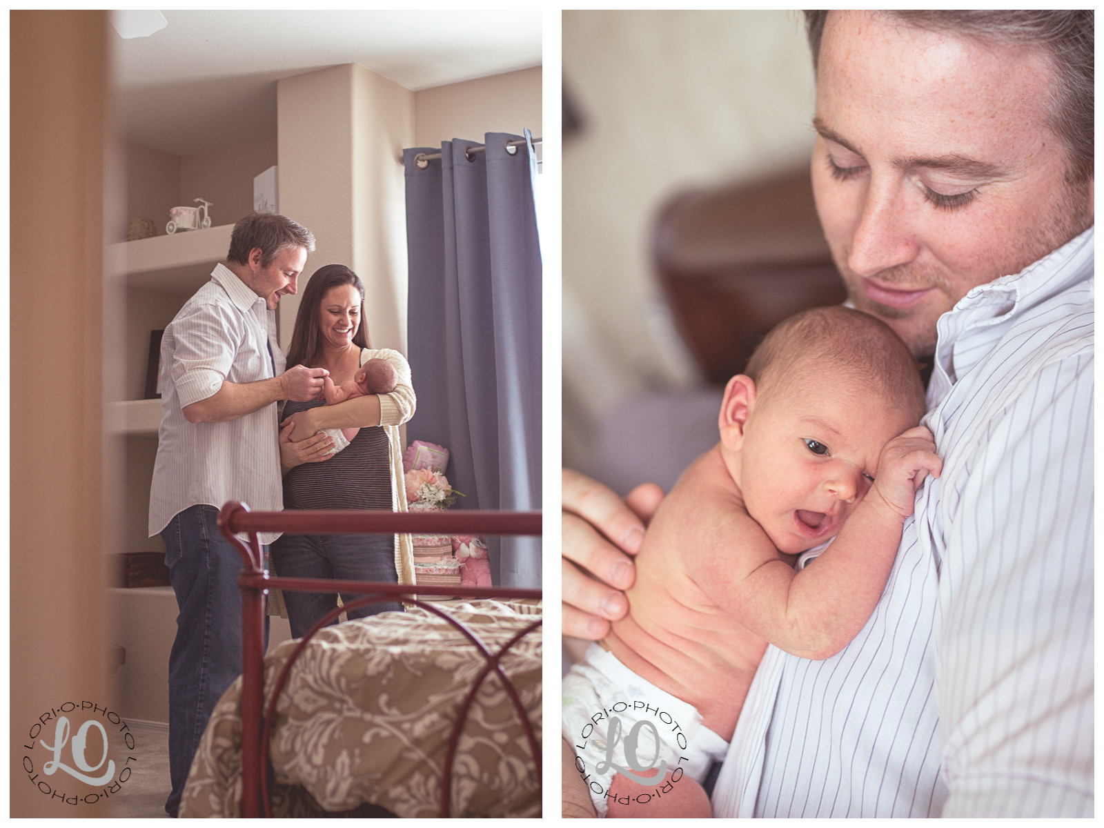 Lifestyle newborn photography Phoenix, AZ