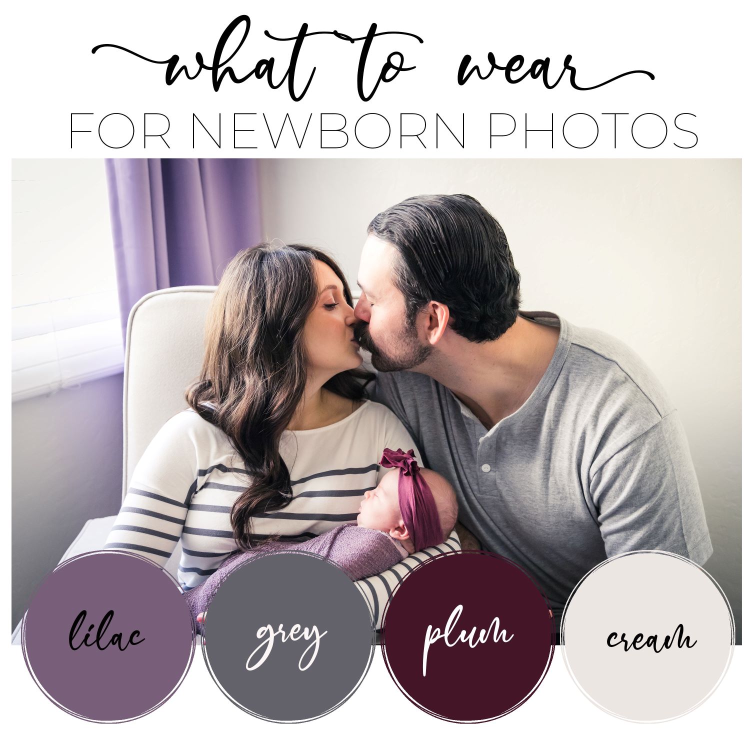 What to Wear for Family Photos | The Purple Edition • LORI•O•PHOTO