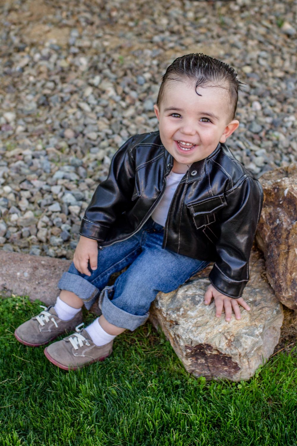 Motorcycle Riding Baby by AZ Photographer Lori Oberbroeckling