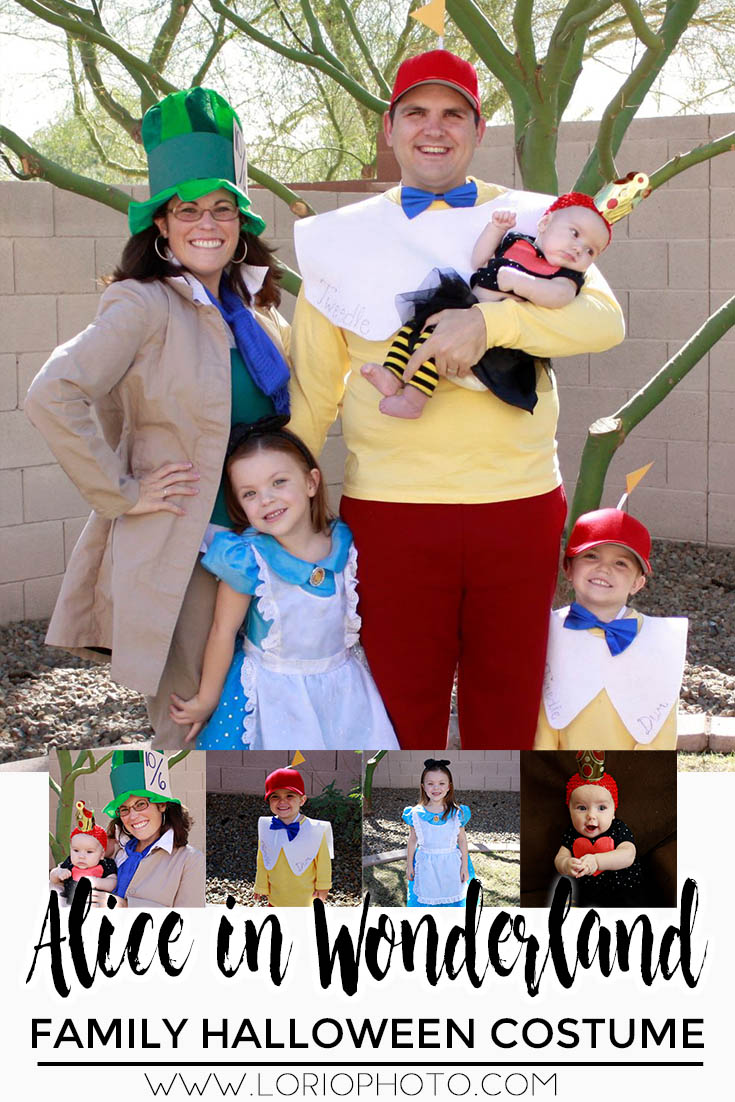 Alice in Wonderland | Family Costume Idea