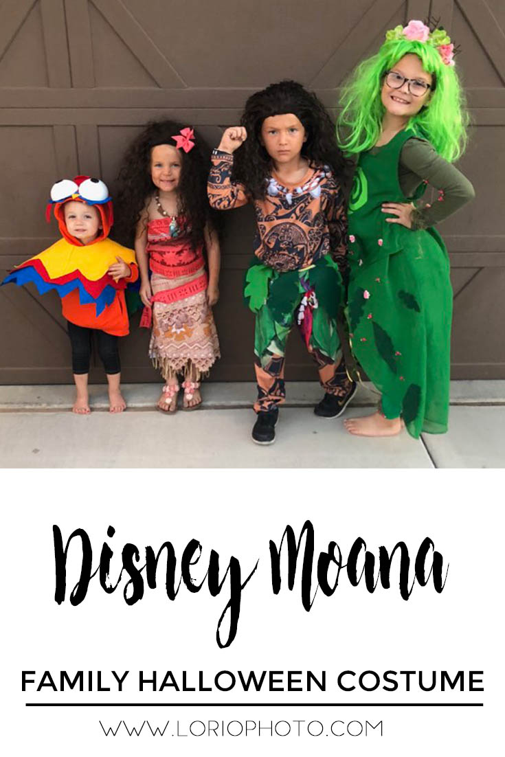 Family Halloween Costume Idea | Disney's Moana