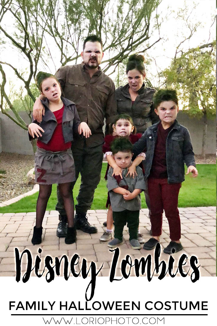 Disney Zombies | Fun Family Halloween Costume Idea