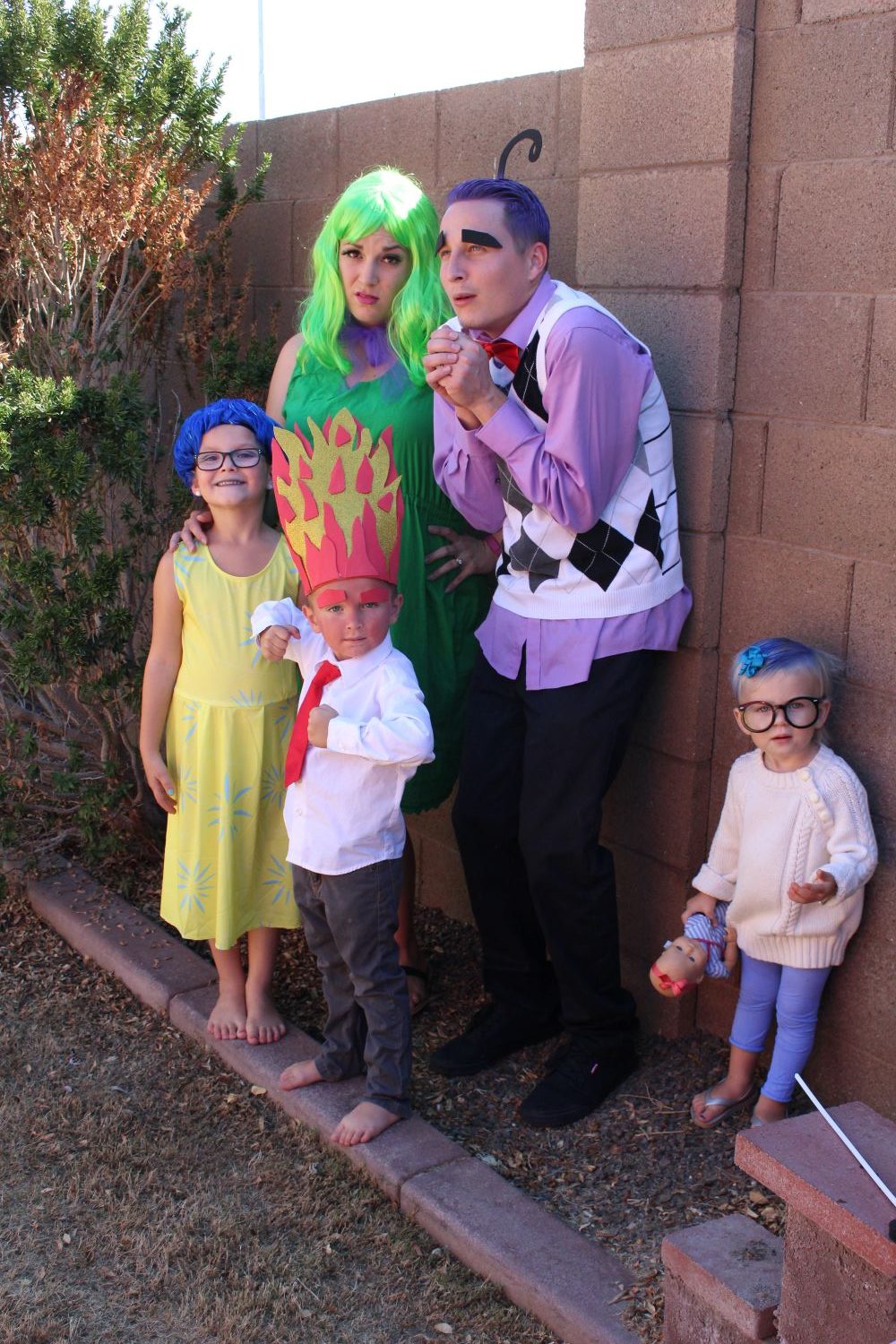Disney Pixar's Inside Out | Family Halloween Costume Ideas