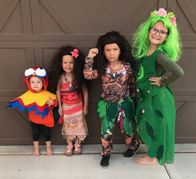 Family Halloween Costume Idea | Disney's Moana