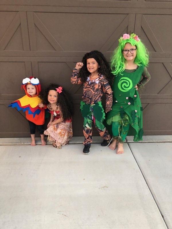 Family Halloween Costume Idea | Disney's Moana