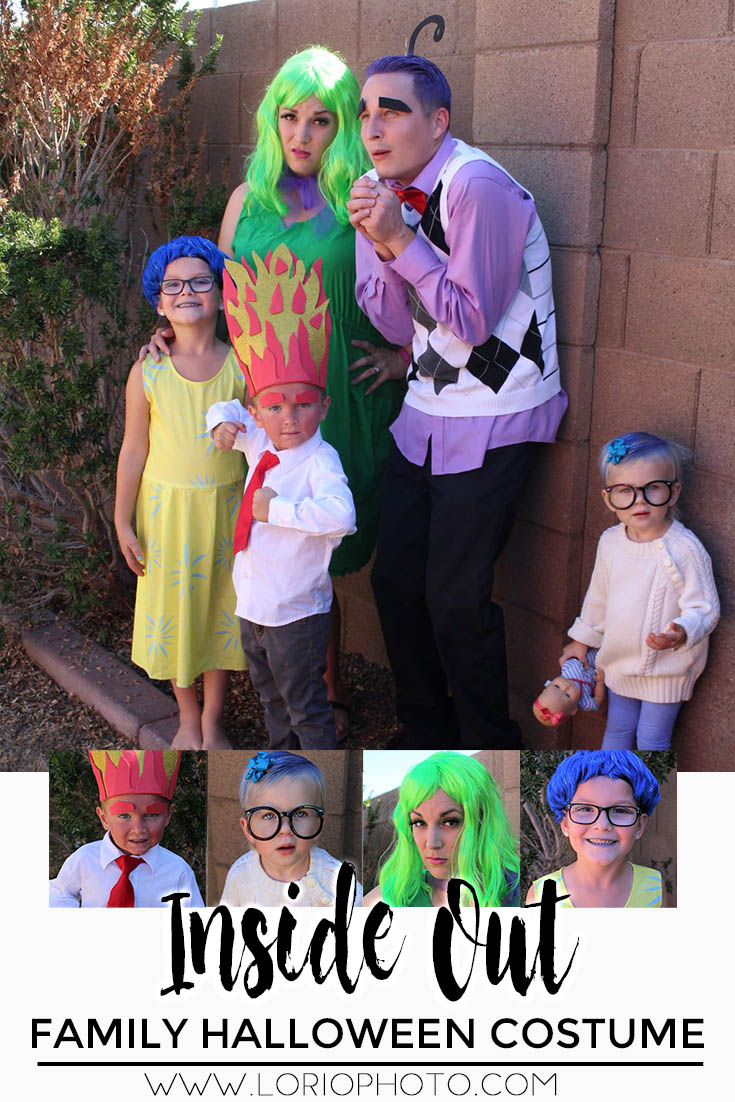 Disney Pixar's Inside Out | Family Halloween Costume Ideas