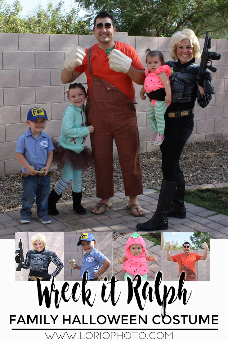 Wreck It Ralph Family Costume